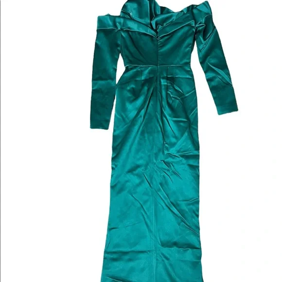 House of CB ‘Sienna’ Emerald Green Dress New-Size XS *RARE - Picture 6 of 9